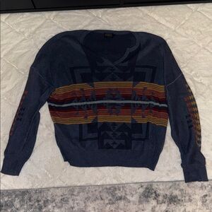 Pendleton Multicolor Geometric Sweater